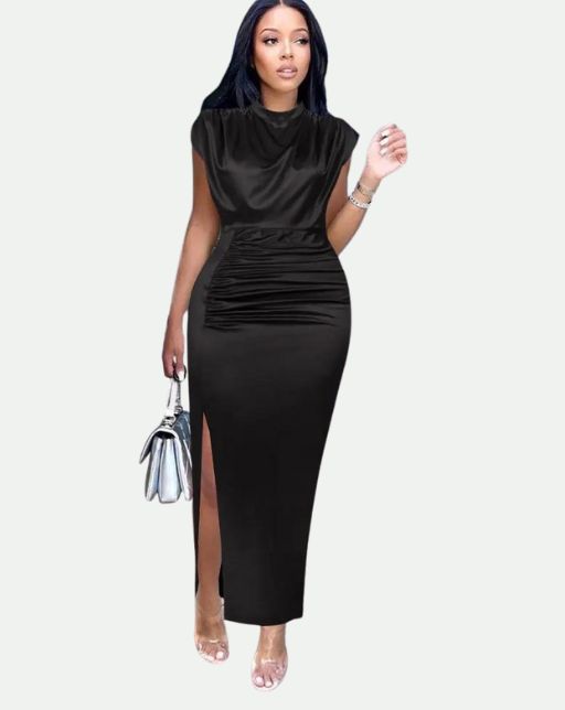 Ball Gown Cocktail Dress Midi Dress Party Dress Sundress Thigh Slit Elega #  | eBay