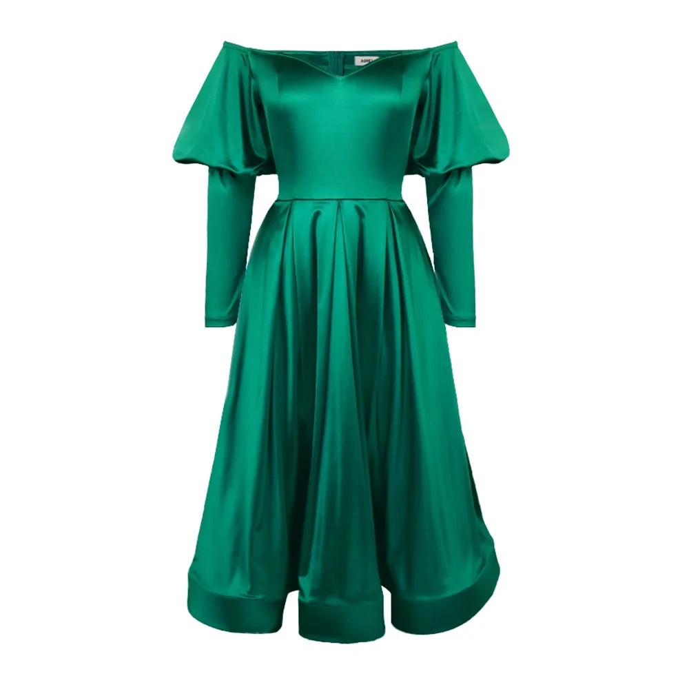 SATIN fashion green ball dress | Sophie Fashion - Women Ball Dresses, Fashion & Kids Wear SATIN fashion green ball dress | Sophie Fashion - Women Ball Dresses, Fashion & Kids Wear