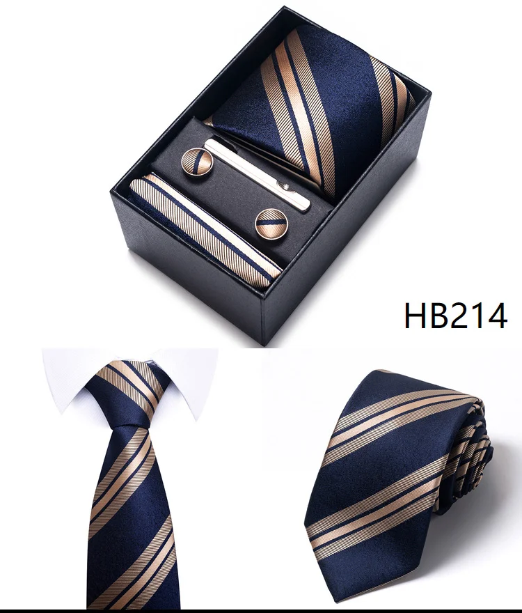 Gift box for men 8cm tie Business formal jacquard business professional tie suit for men - Image 6