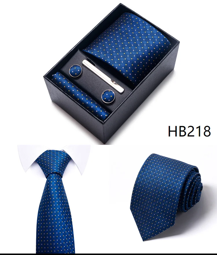 Gift box for men 8cm tie Business formal jacquard business professional tie suit for men - Image 10