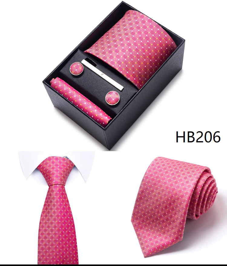 Gift box for men 8cm tie Business formal jacquard business professional tie suit for men - Image 33