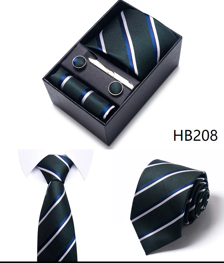 Gift box for men 8cm tie Business formal jacquard business professional tie suit for men - Image 35