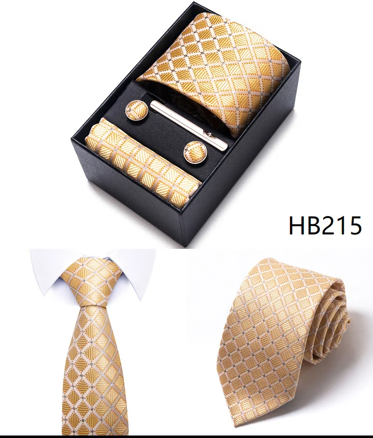Gift box for men 8cm tie Business formal jacquard business professional tie suit for men