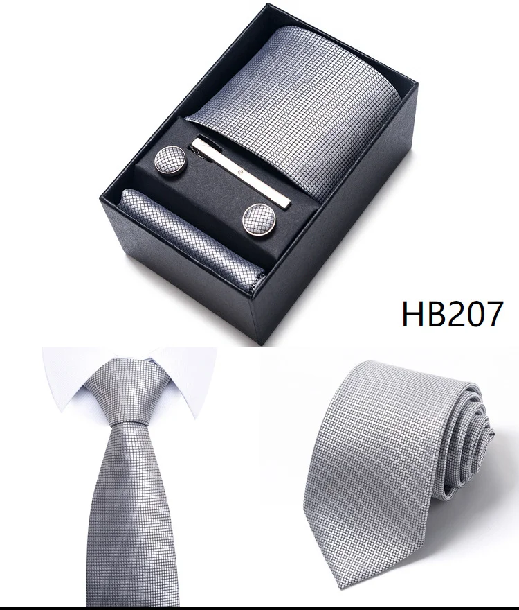 Gift box for men 8cm tie Business formal jacquard business professional tie suit for men - Image 34