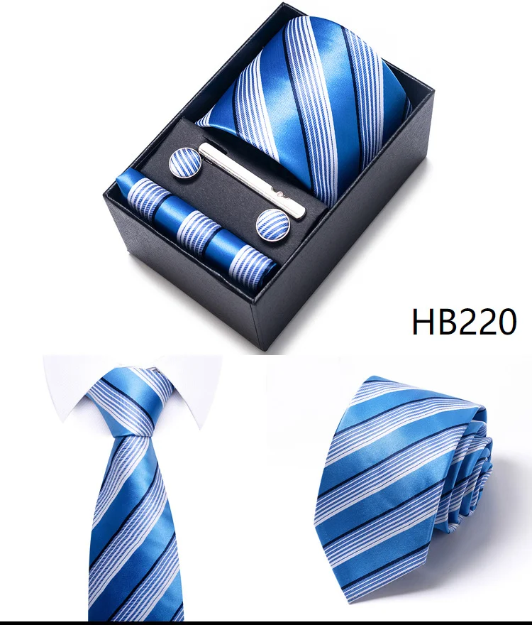 Gift box for men 8cm tie Business formal jacquard business professional tie suit for men - Image 12