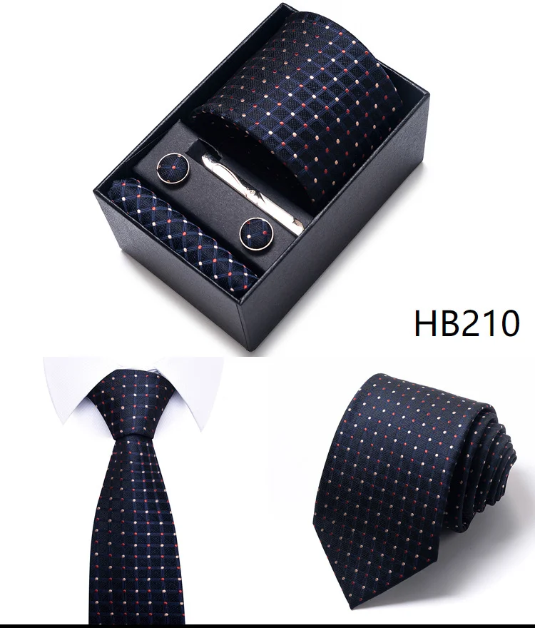 Gift box for men 8cm tie Business formal jacquard business professional tie suit for men - Image 2