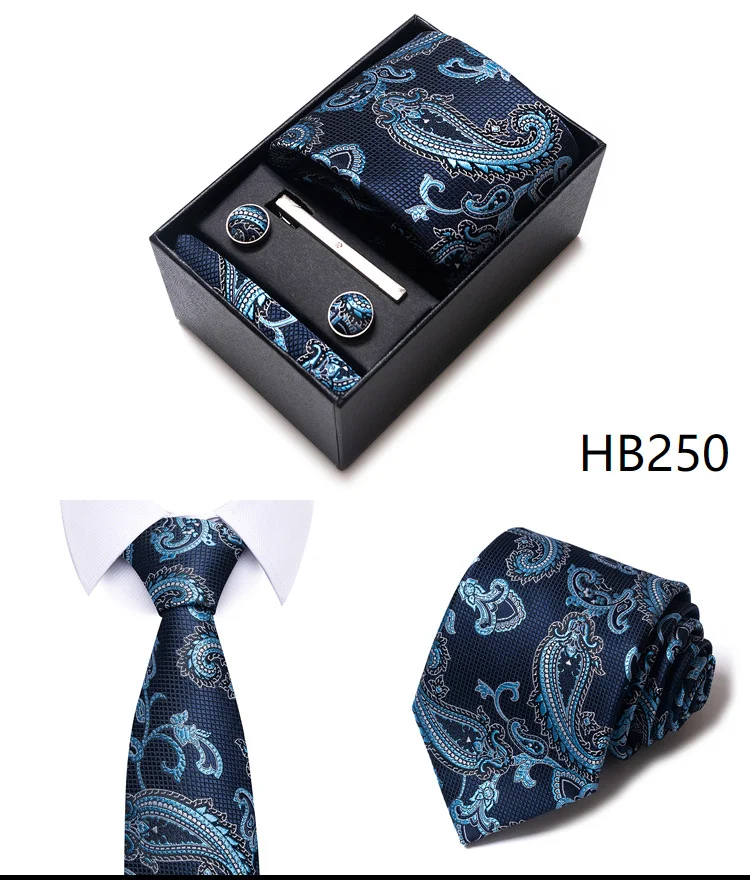 Gift box for men 8cm tie Business formal jacquard business professional tie suit for men - Image 28