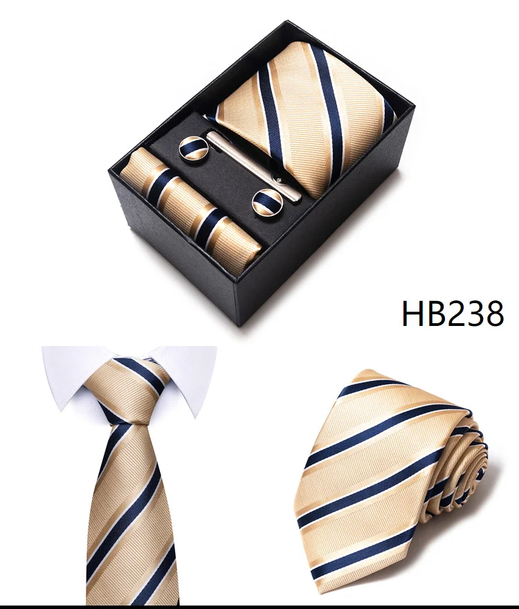 Gift box for men 8cm tie Business formal jacquard business professional tie suit for men - Image 16