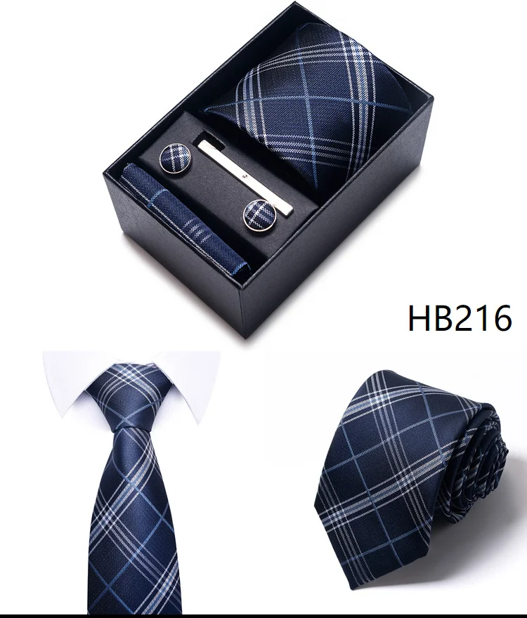 Gift box for men 8cm tie Business formal jacquard business professional tie suit for men - Image 8