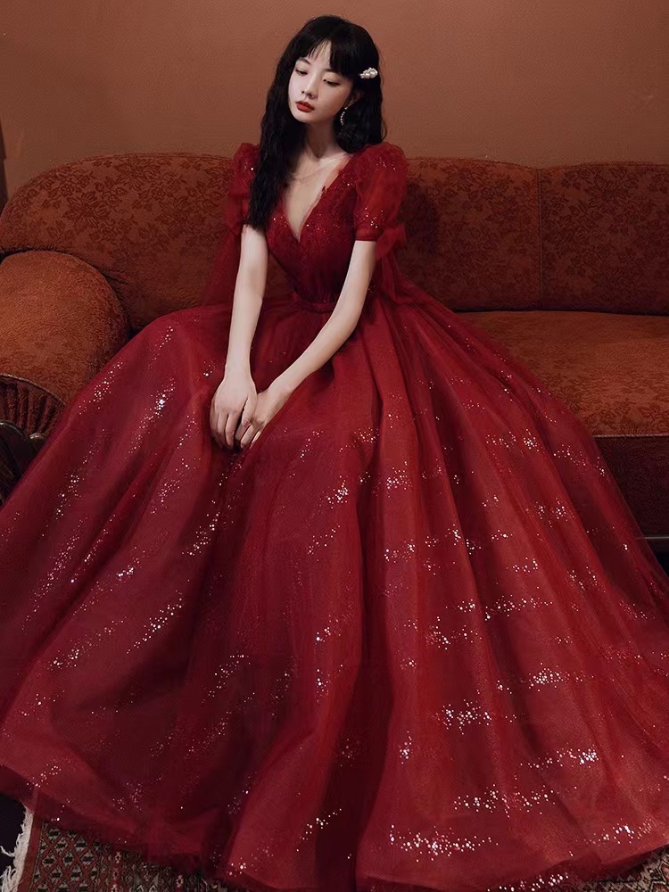 Large size evening dress slim spring plus size plus size covering belly beauty fashionable banquet host long dress