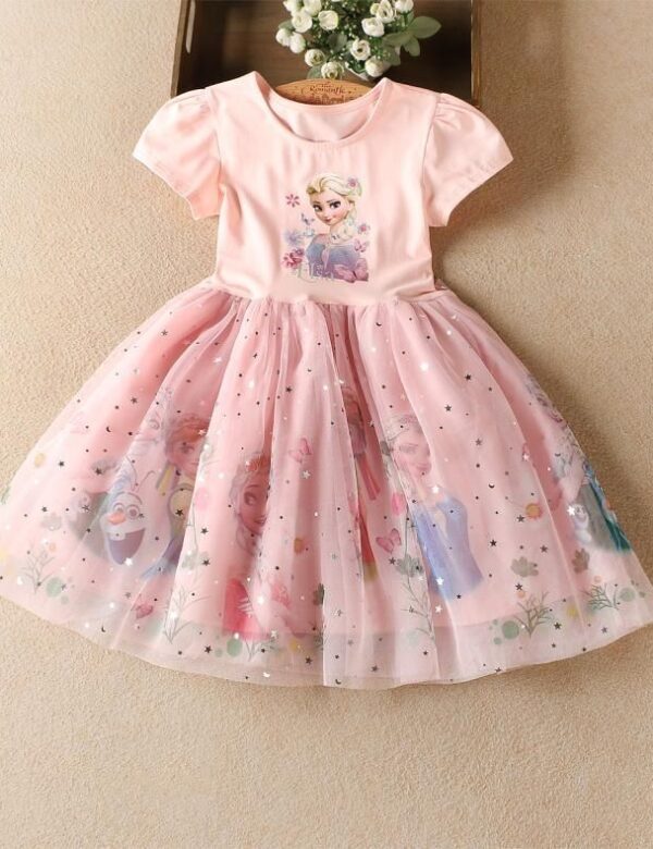 ELSA PINK DRESS FRONZEN